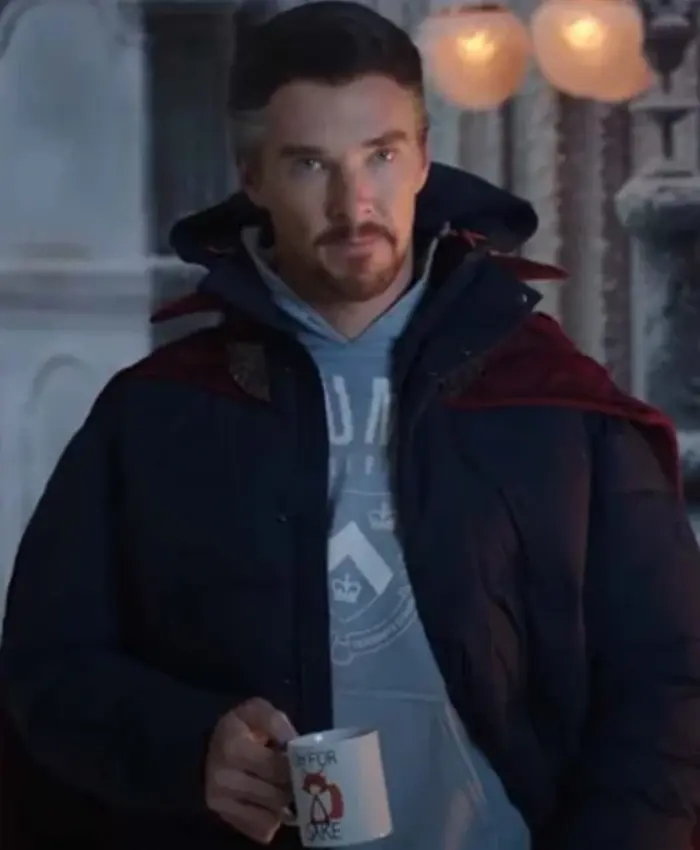 Doctor Strange Spider-Man No Way Home Puffer Jacket