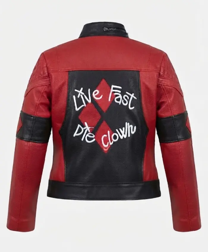 Margot Robbie Harley Quinn Suicide Squad 2 Red Jacket