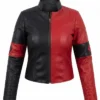 Margot Robbie Harley Quinn Suicide Squad 2 Red Jacket