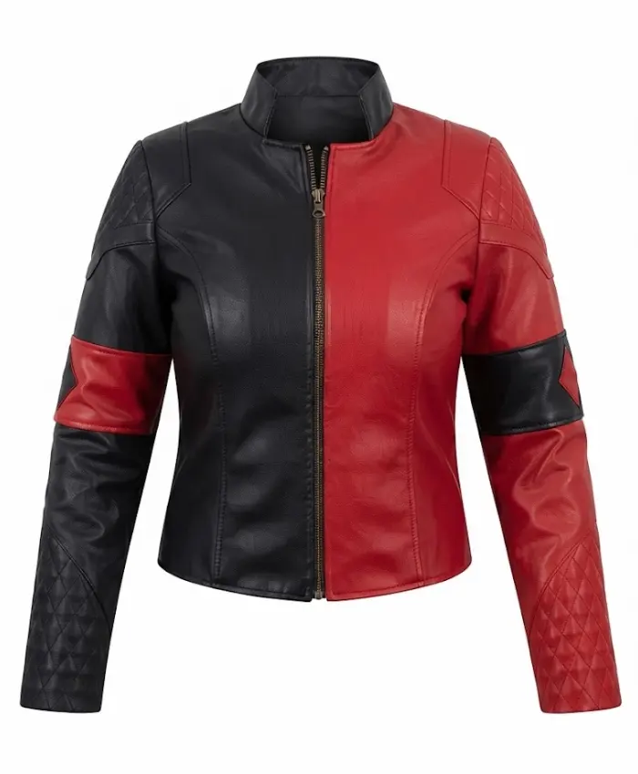 Margot Robbie Harley Quinn Suicide Squad 2 Red Jacket