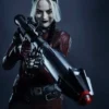 Margot Robbie Harley Quinn Suicide Squad 2 Red Jacket