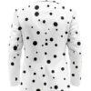 Casual White Polka Dot 2026 Blazer