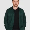 Andrew Koji Photocall Street Fighter Green Jacket