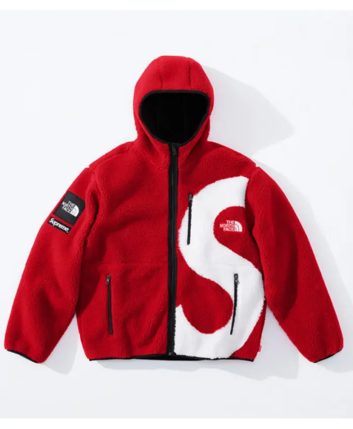 Collab of Supreme x The North Face S Logo Hooded Jacket