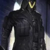 PUBG Season 11 Elite Agent Leather Long Trench Coat