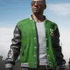 Pubg 5m Varsity Leather Jacket