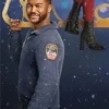 Fletcher Christmas with a Kiss Blue Jacket