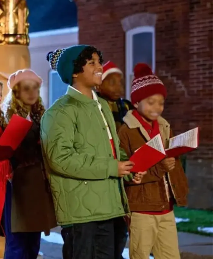 Bryan Christmas with a Kiss Puffer Jacket