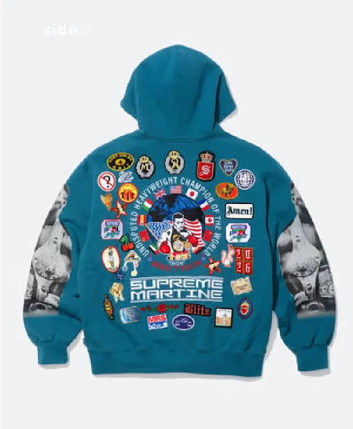 Supreme x Mike Tyson Zip-Up Hoodie