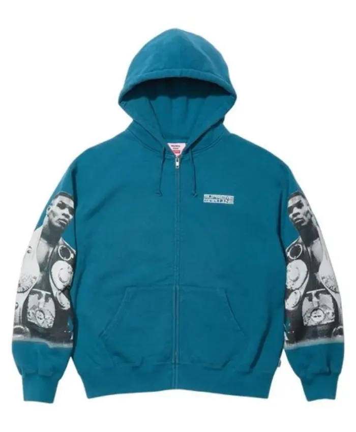 Supreme x Mike Tyson Zip-Up Hoodie