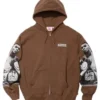 Supreme x Mike Tyson Zip-Up Hoodie