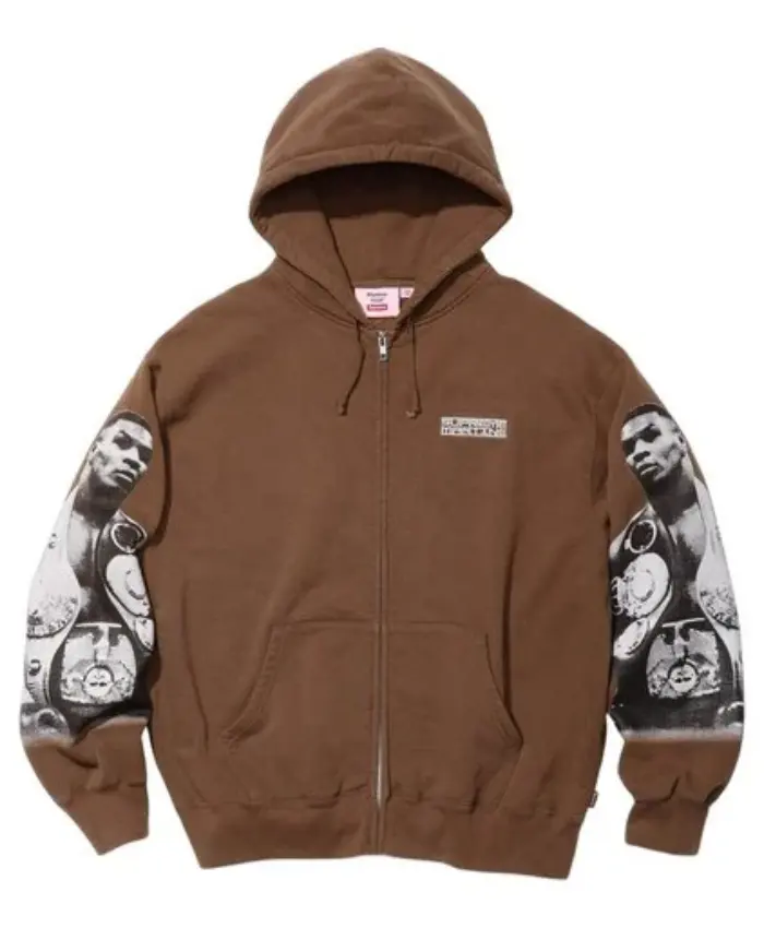 Supreme x Mike Tyson Zip-Up Hoodie