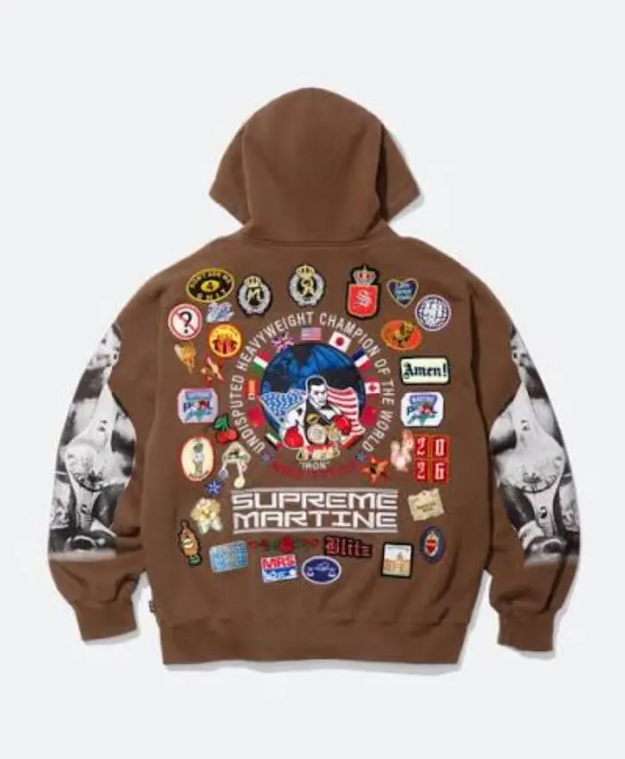 Supreme x Mike Tyson Zip-Up Hoodie