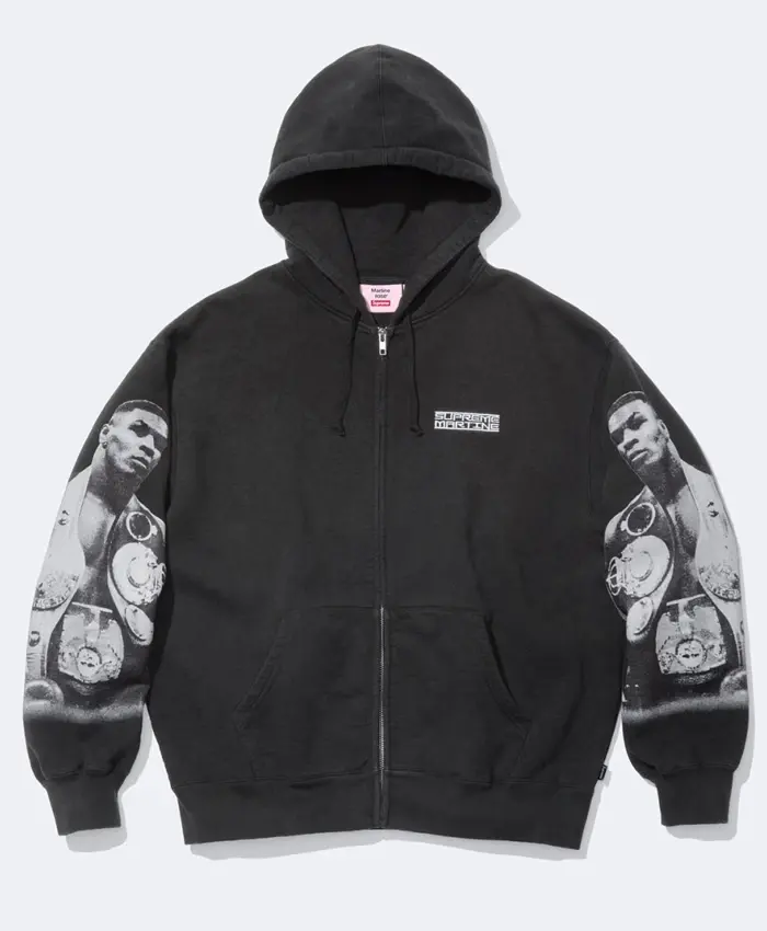 Supreme x Mike Tyson Zip-Up Hoodie