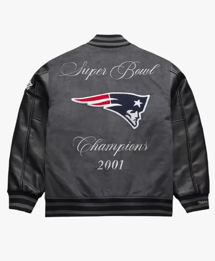 New England Patriots Legacy Made Varsity Jacket