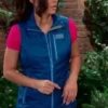 Camila Banus Days Of Our Lives Blue Puffer Vest