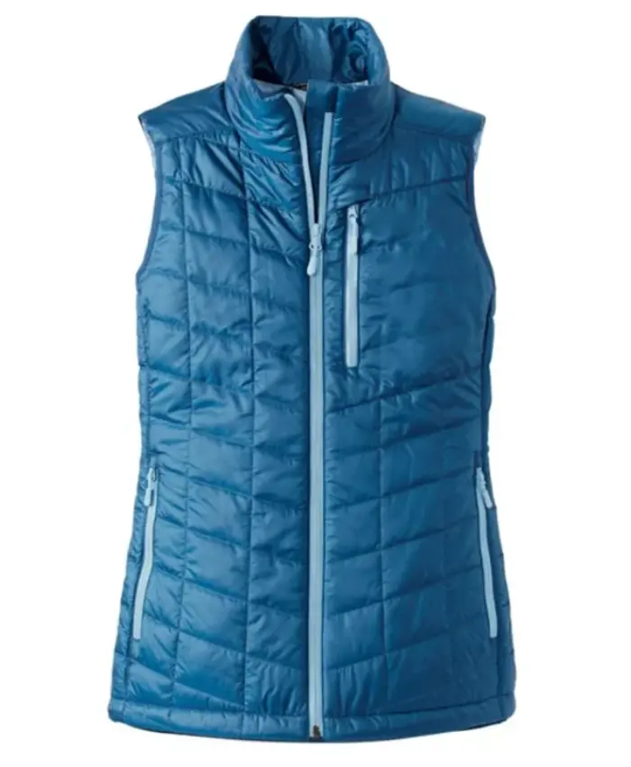 Camila Banus Days Of Our Lives Blue Puffer Vest