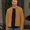 Peyton Meyer Days Of Our Lives Suede Jacket