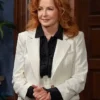 Maggie Horton Days Of Our Lives White Pinstripe Blazer