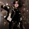 BTS Jungkook Arirang Tour Brown Leather Jacket