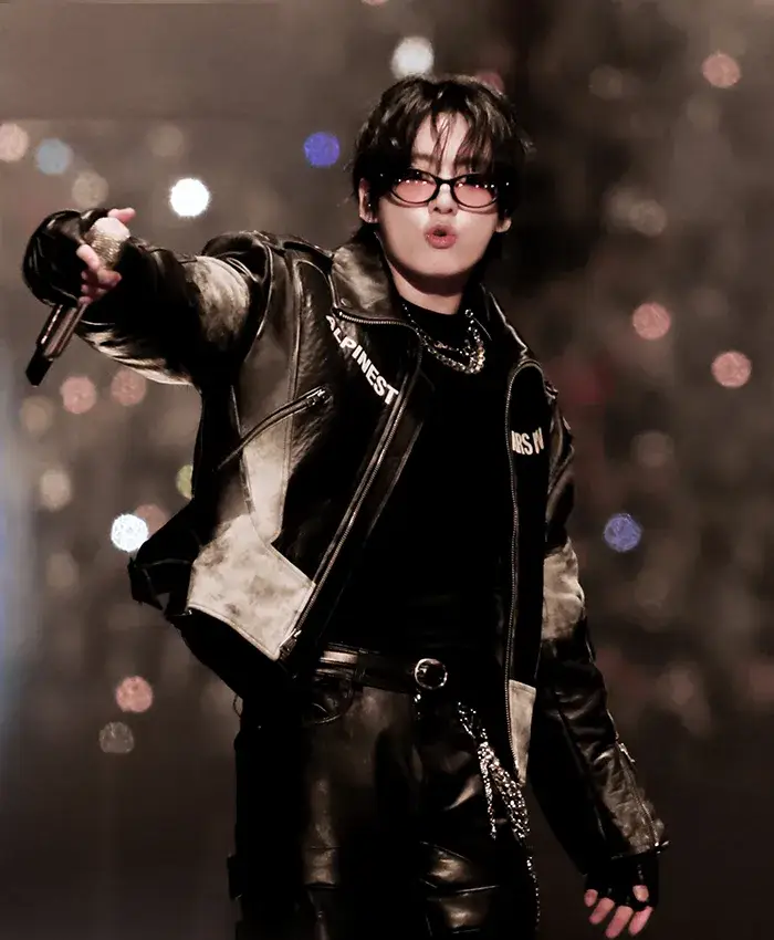BTS Jungkook Arirang Tour Brown Leather Jacket