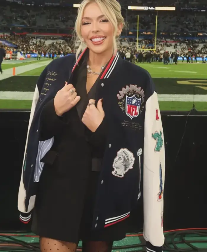 NFL Colleen Wolfe Casablanca x Jeff Hamilton Jacket