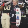NFL Colleen Wolfe Casablanca x Jeff Hamilton Jacket