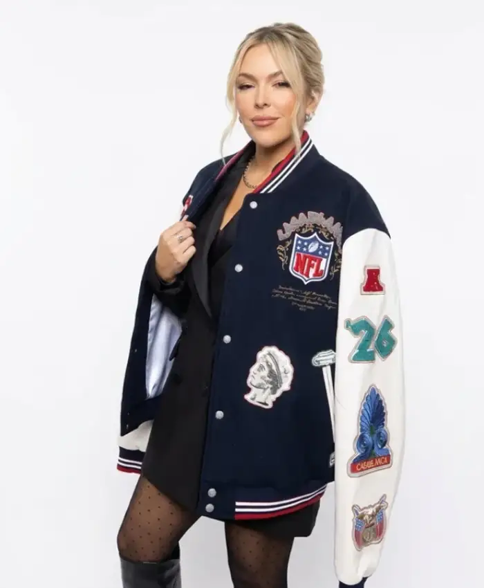 NFL Colleen Wolfe Casablanca x Jeff Hamilton Jacket