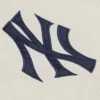 New York Yankees Cream Retro Root Coaches Jacket Sale