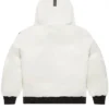 OVO Canada Goose Chilliwack White Bomber Owl Hooded Jacket