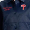 Philadelphia Phillies True Navy Full Snap Jacket
