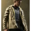 Resident Evil Village Ethan Winters Green Cotton Hooded Jacket