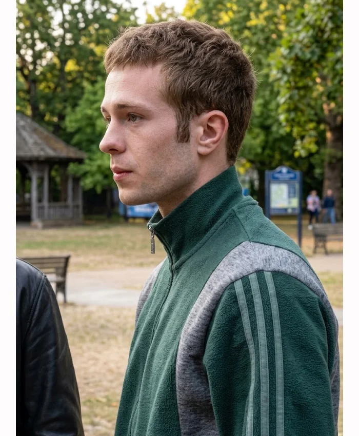 Ruaridh Mollica TV Series VisionQuest 2026 Tommy Maximoff Green Track Jacket Sale