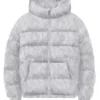 SUVENE Down Camo Hooded Puffer Jacket Sale