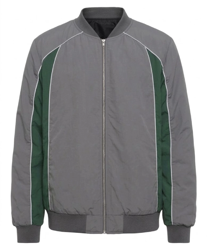 Shop Now Marvel VisionQuest Tommy Racing Grey Jacket