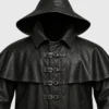 Steampunk Fisherman Halloween Gothic Leather Cosplay Costume Trench Coat