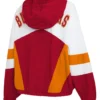 Tampa Bay Buccaneers Full Zip White and Red Windbreaker Jacket