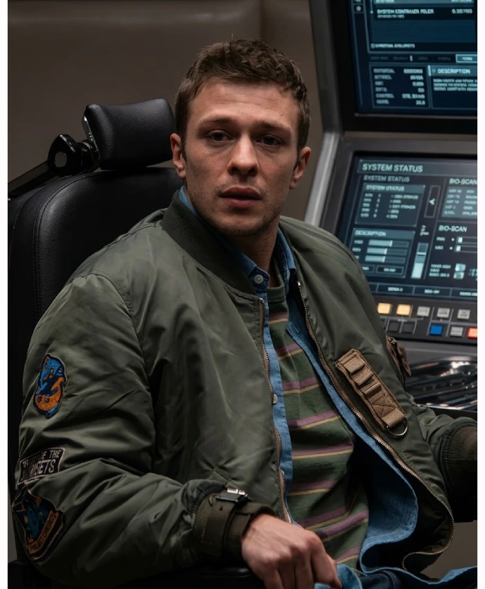 Tommy Maximoff TV Series VisionQuest 2026 Ruaridh Mollica Grey Bomber Jacket