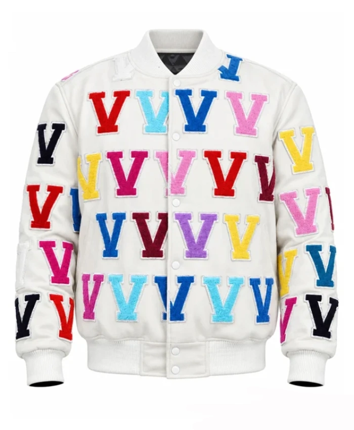Tonight Show Jimmy Fallon Season 12 Immortal Leather Varsity Jacket