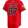 Travis Kelce Cleveland Guardians Red Alternate Jersey