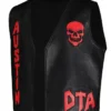WWE Steve Austin Dont Trust Anybody Stone Cold Black Leather Vest