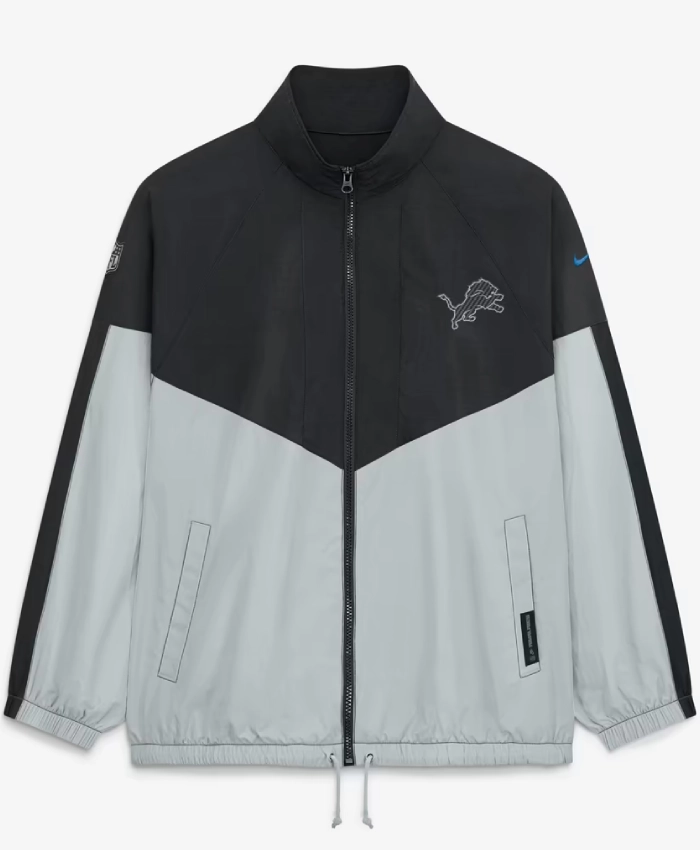 Womens Lions Nike 2026 Rivalries Oversized Full Zip Jacket